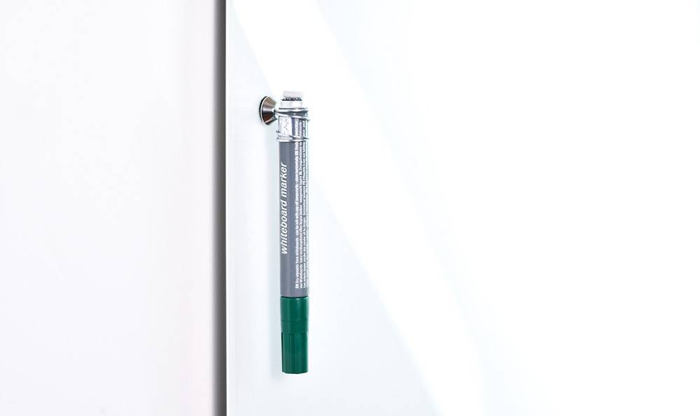 Dry Wipe Marker Pen Magnetic Complete - Green