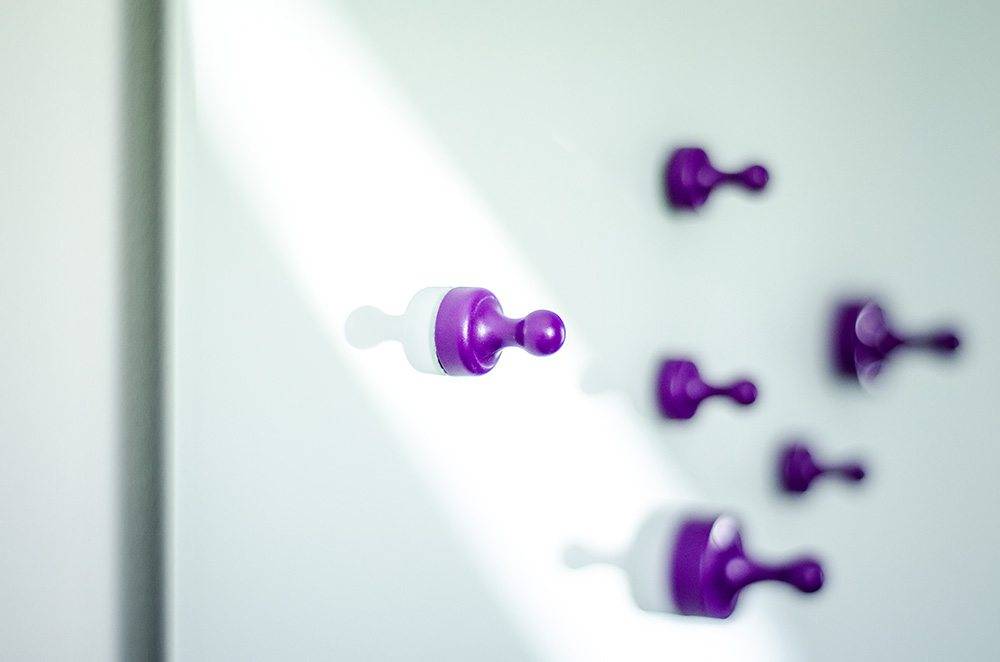 Bottle Neck Magnet - Purple