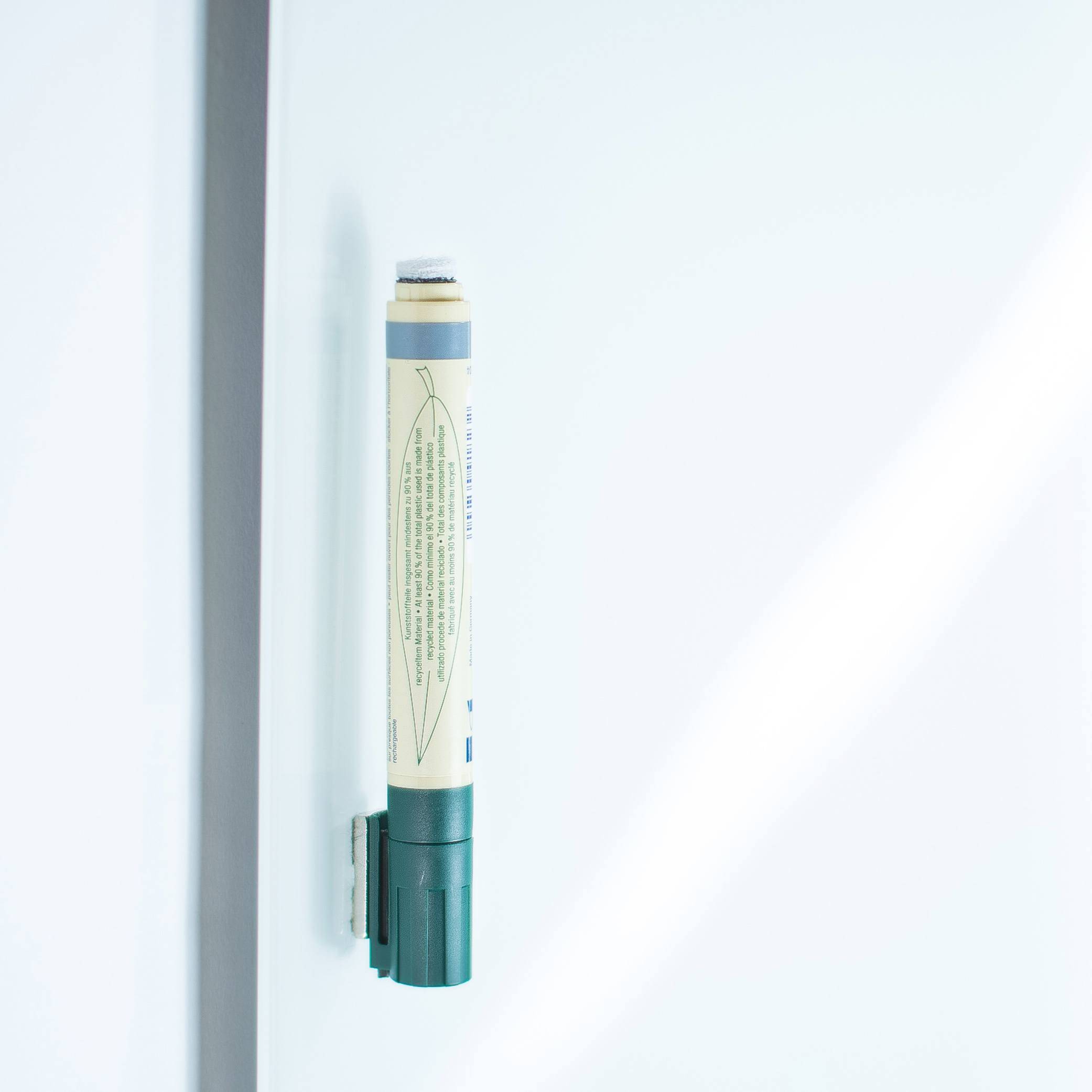 Dry Wipe Marker Pen Magnetic Complete - Green