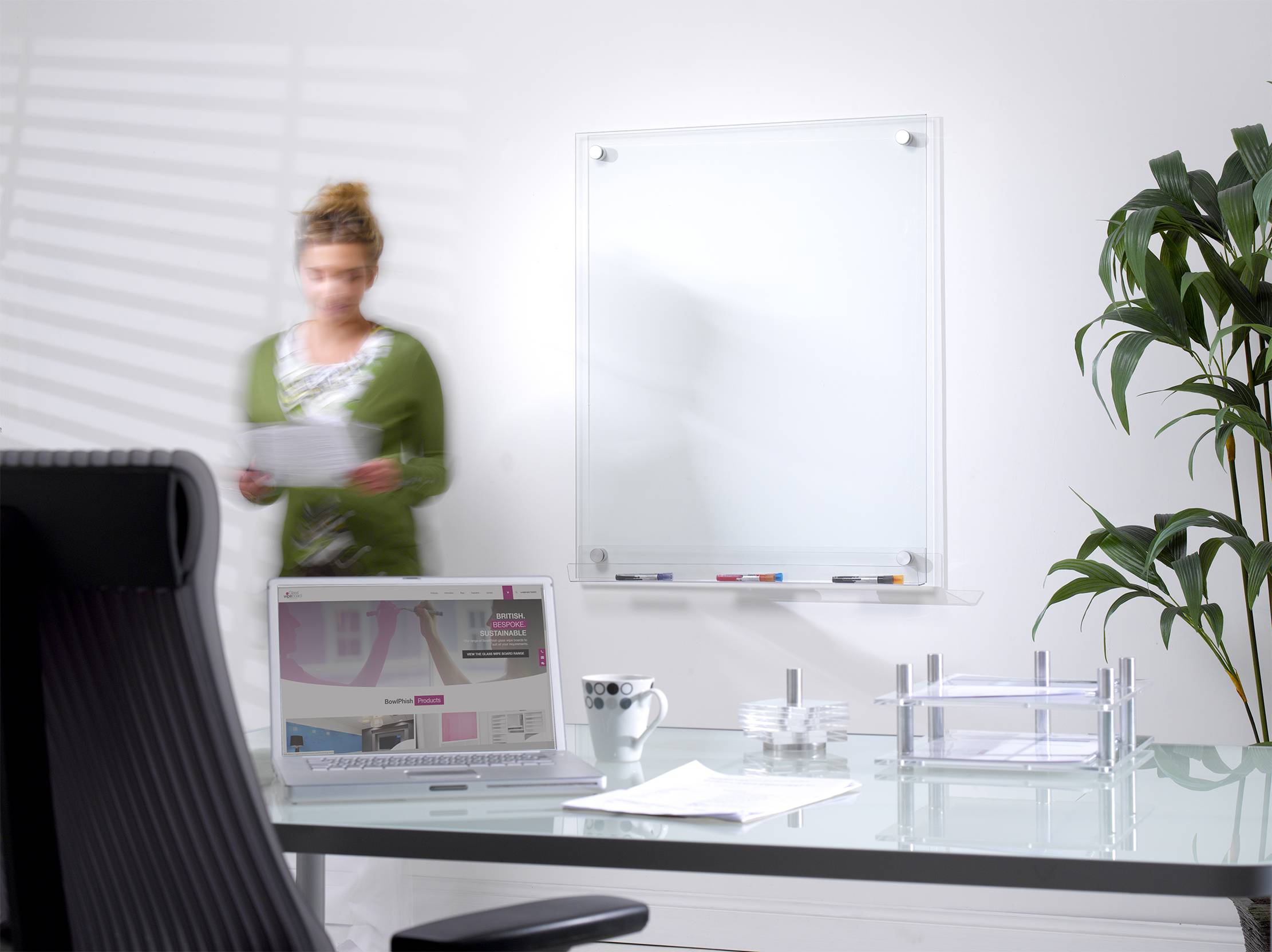 Whiteboards with Visible Fixings