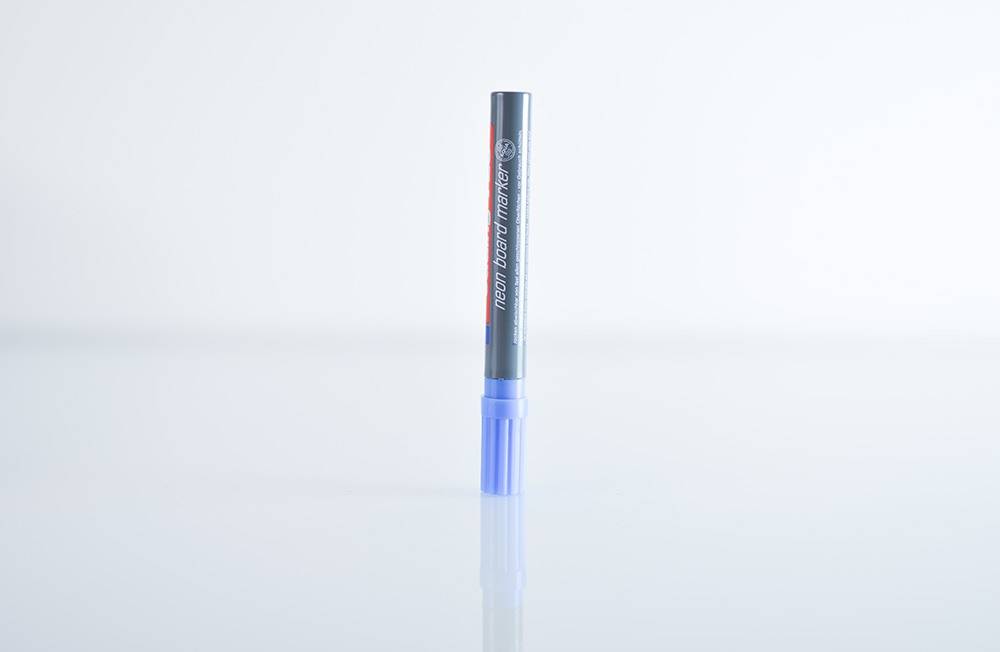 Dry Wipe Marker Pen Neon - Blue
