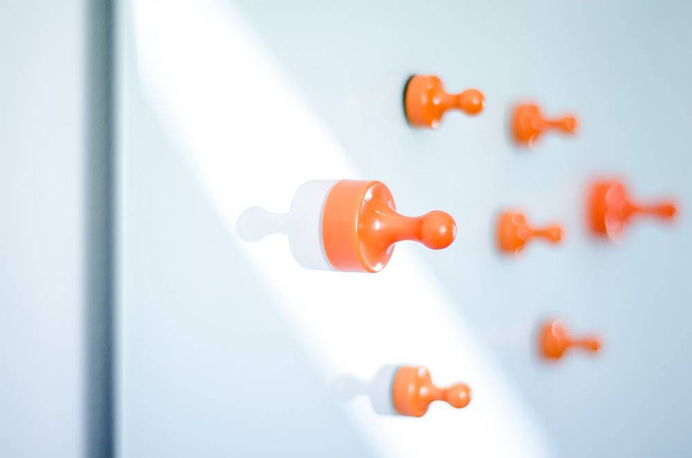 Jumbo Bottle Neck Magnet - Orange